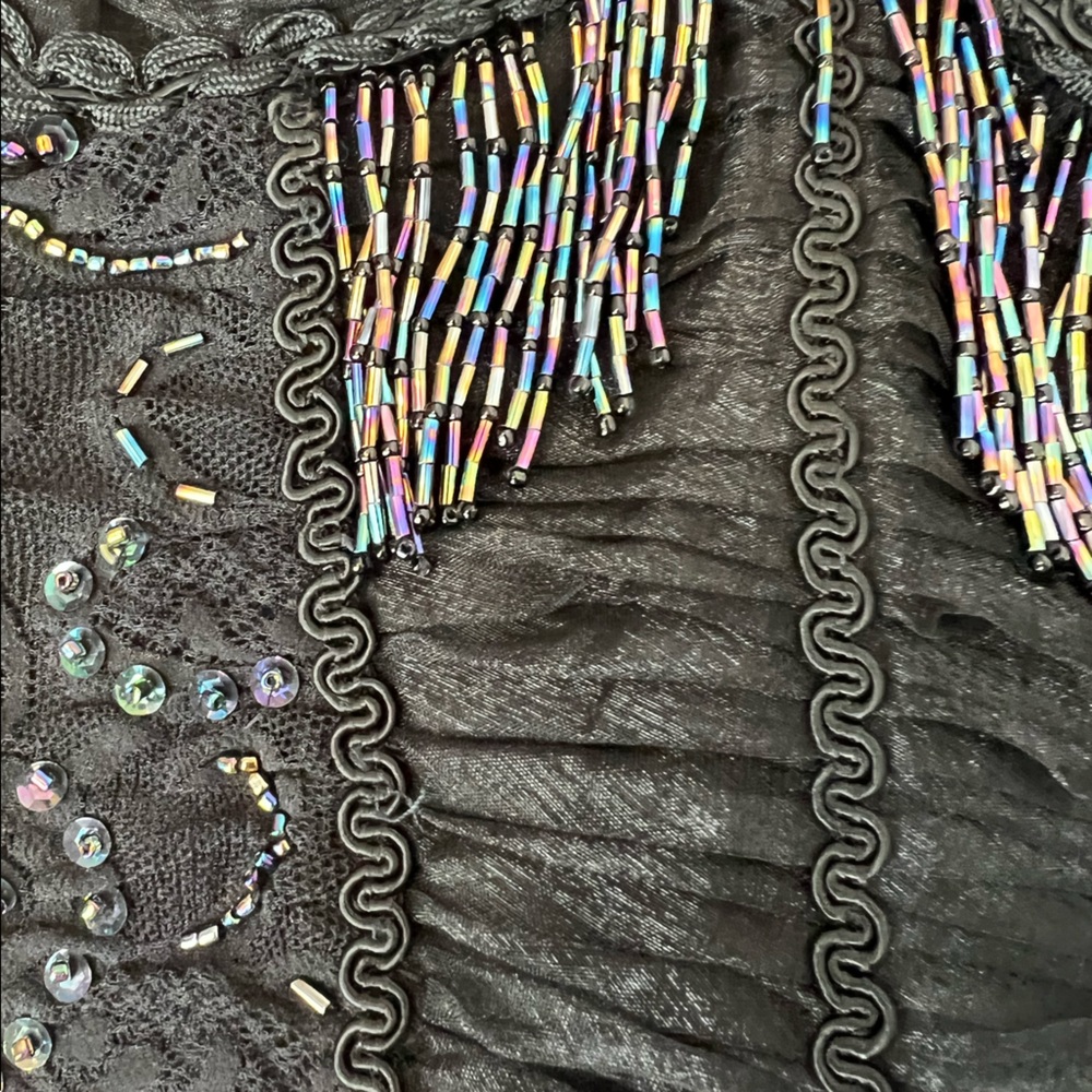 Beaded vintage bustier - Picture 6 of 8